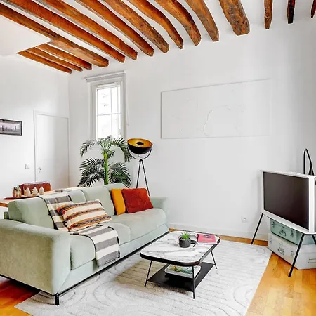 Le Marais & Canal Saint-martin - 1br - Vacation Apartment